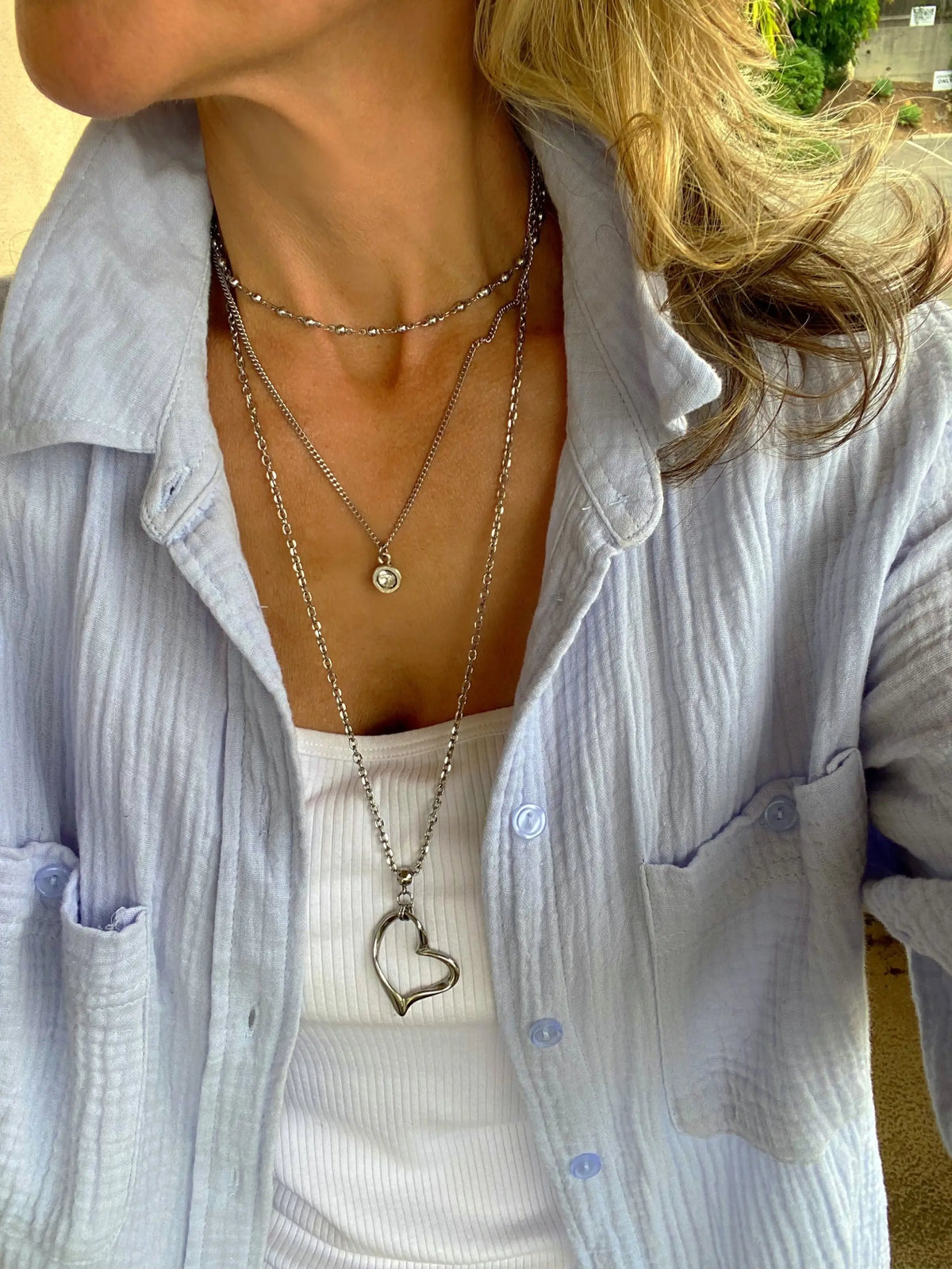 Whimsical Heart Necklace